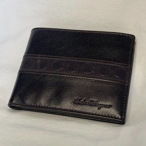 Salvatore Ferragamo - Black Leather Wallet